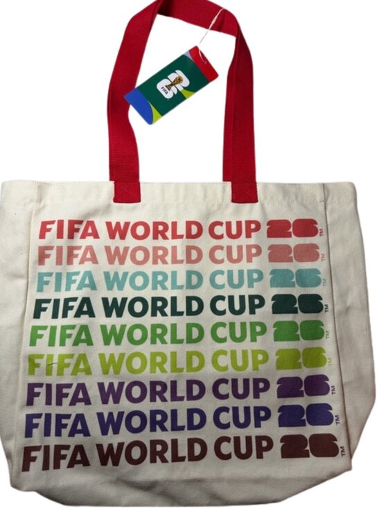 Fifa Handbags - ⚽🌎 NWT Official FIFA World Cup 2026 Canvas Tote Bag ✨